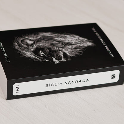 Bíblia Sagrada Leão | ACF | Letra Normal | Capa Brochura