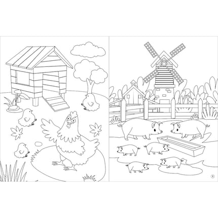 Livro de Colorir | Fantoche | Animais da Selva