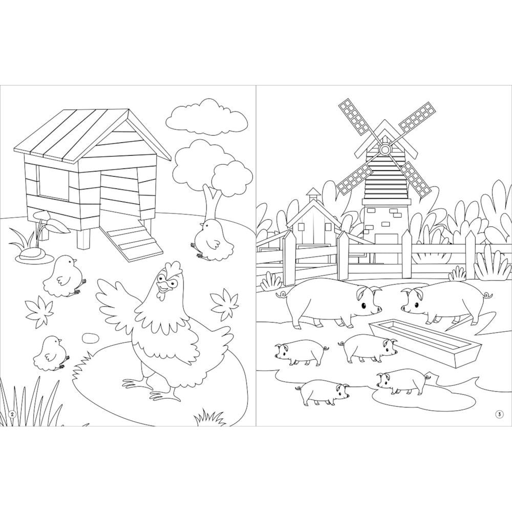 Livro de Colorir | Fantoche | Animais da Selva