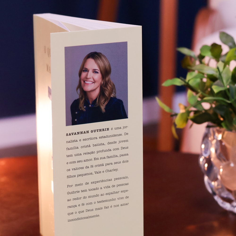 O Que Deus Mais Faz | Savannah Guthrie