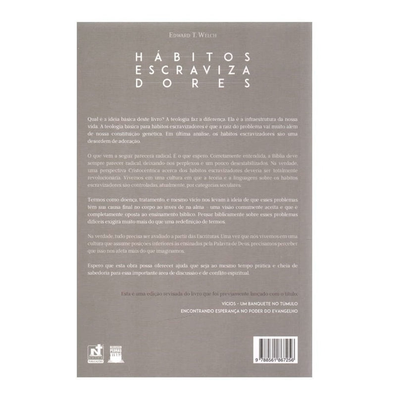 Hábitos Escravizadores | Edward Welch