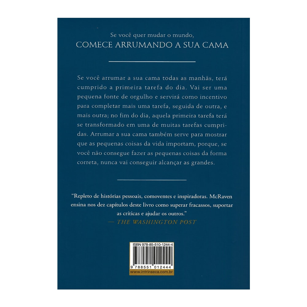 Arrume a Sua Cama | William H. McRaven