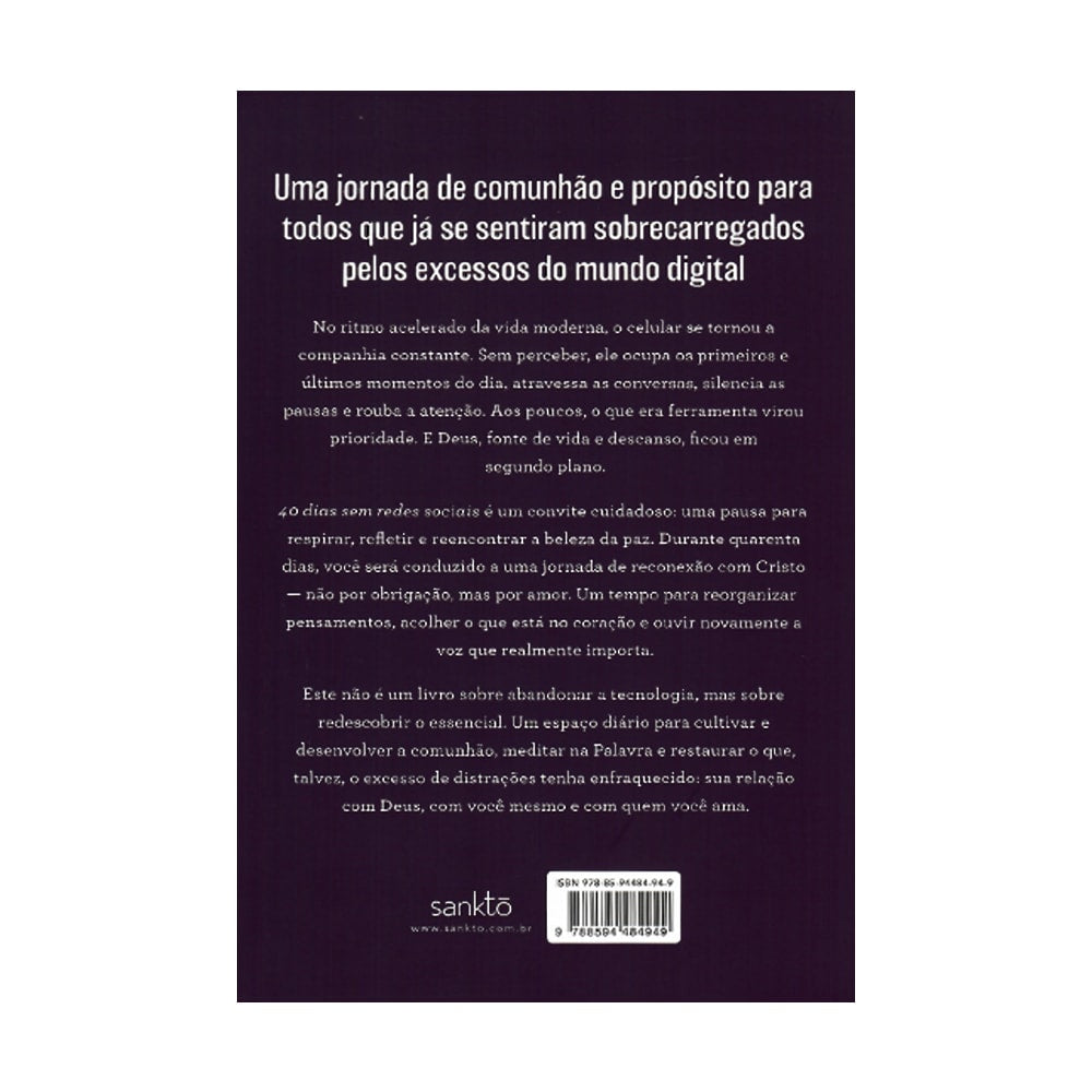 40 Dias Sem Redes Sociais | Wendy Speake