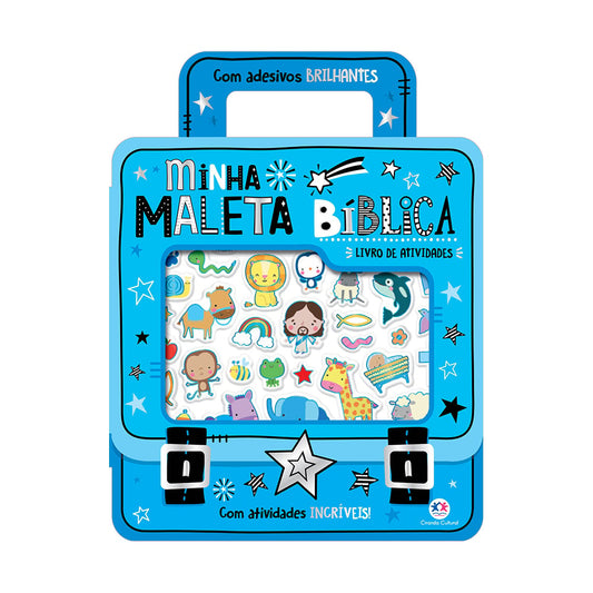 Minha Maleta Bíblica - com Adesivos Brilhantes e Atividades Incríveis | Ciranda Cultural