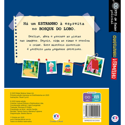 Conto de Fadas Policial: Chapeuzinho Vermelho | Ciranda Cultural