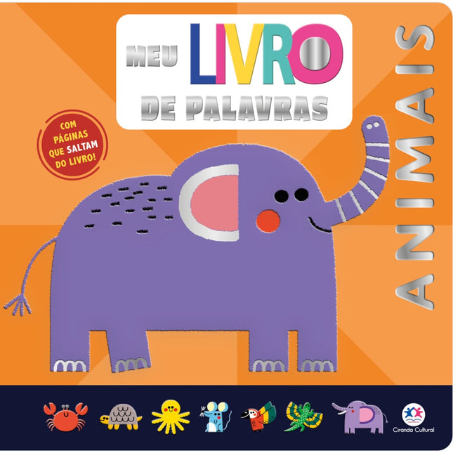 Meu Livro de Palavras - Animais | Ciranda Cultural