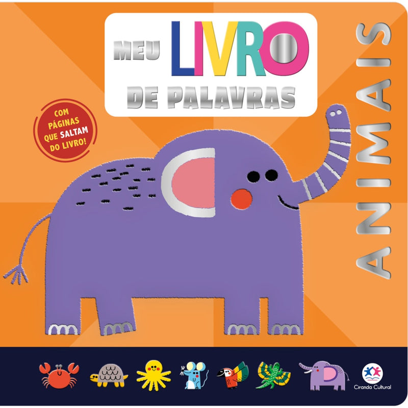 Meu Livro de Palavras - Animais | Ciranda Cultural