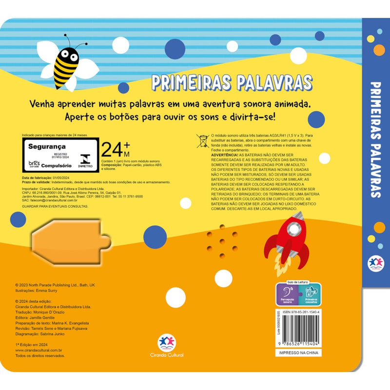 Primeiras Palavras | Ciranda Cultural