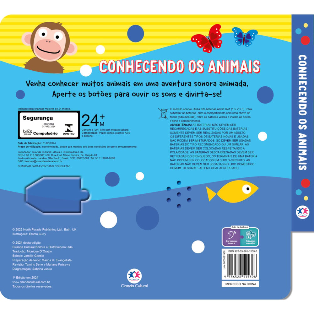 Conhecendo os Animais | Ciranda Cultural