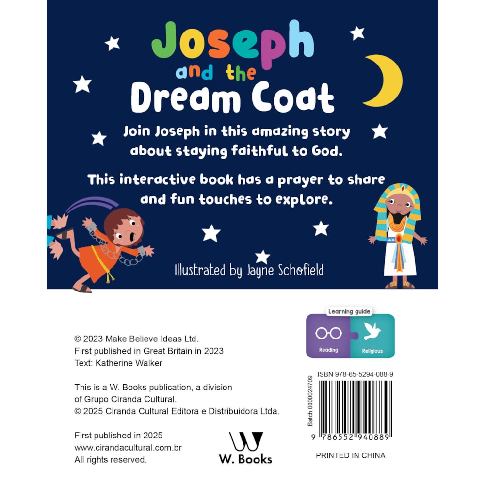 Joseph And The Dream Coat | W.books