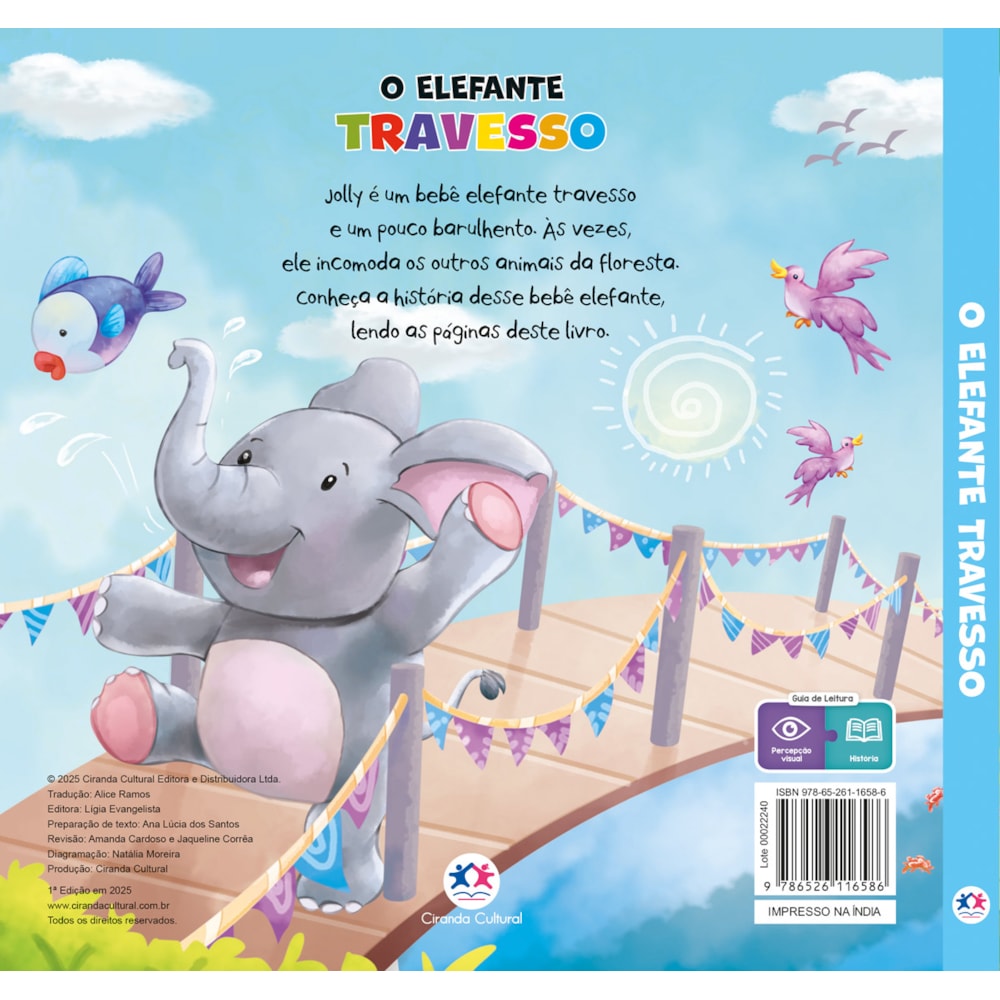 O Elefante Travesso | Ciranda Cultural