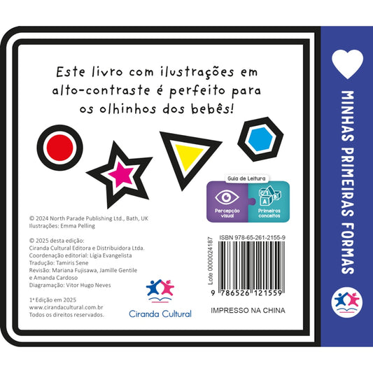 Minhas Primeiras Formas | Ciranda Cultural