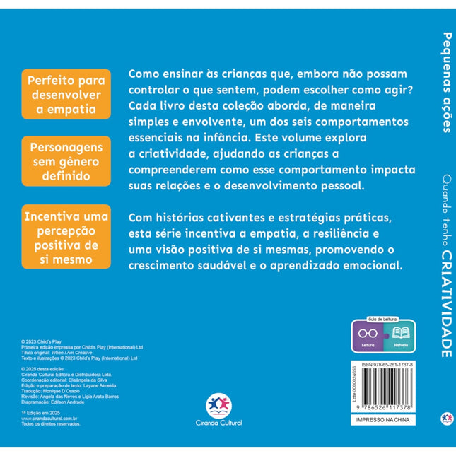 Quando Tenho Criatividade | Ciranda Cultural