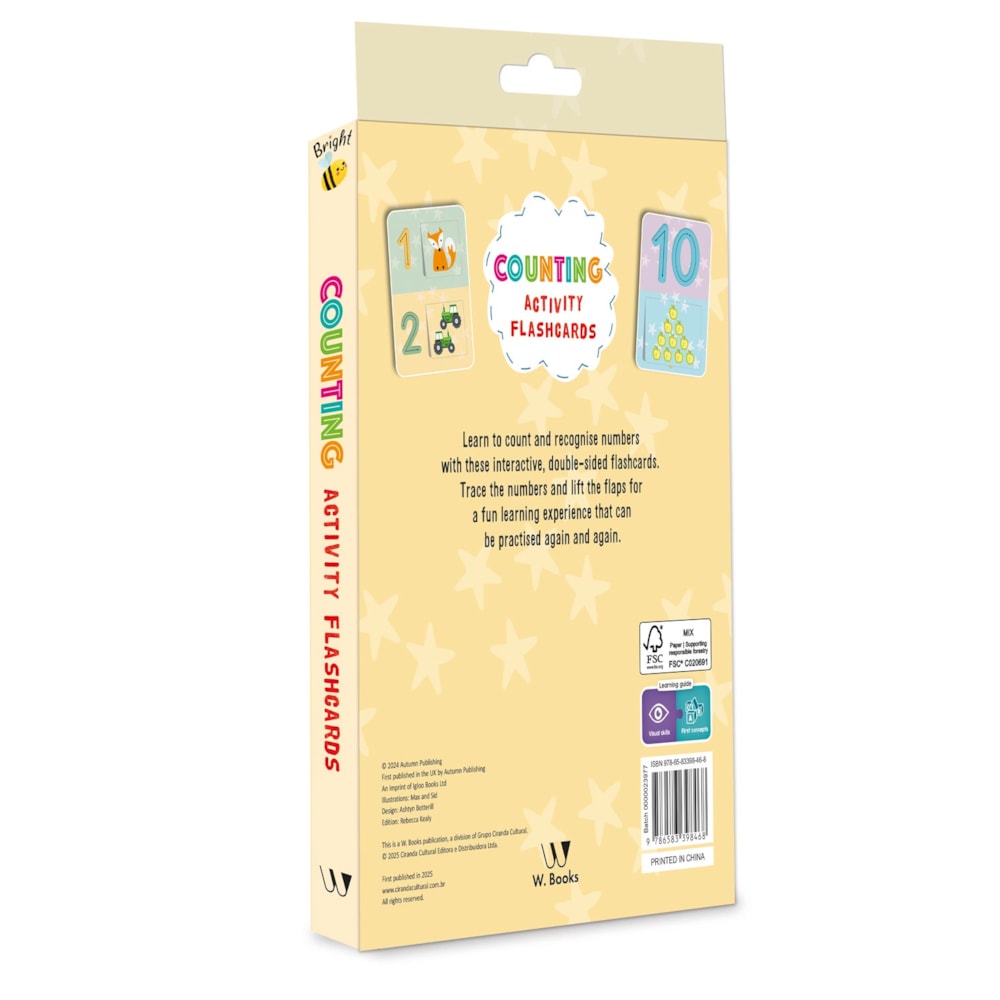 Counting Activity - Flashcards | W.books