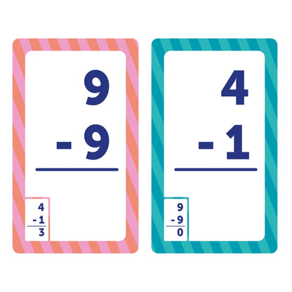 Flash Cards: Subtraction | W.books