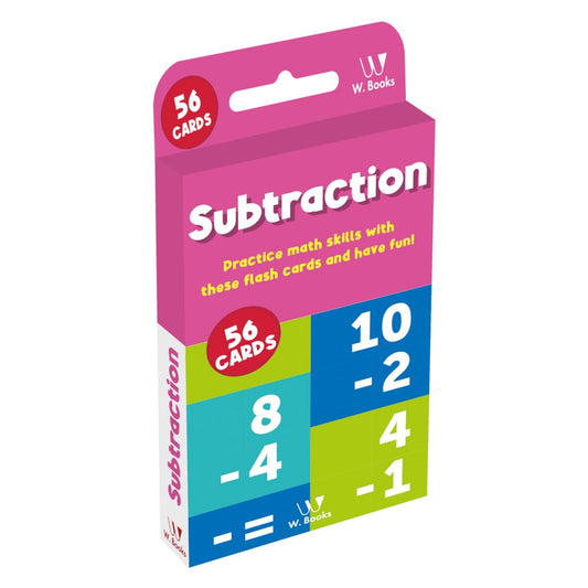 Flash Cards: Subtraction | W.books