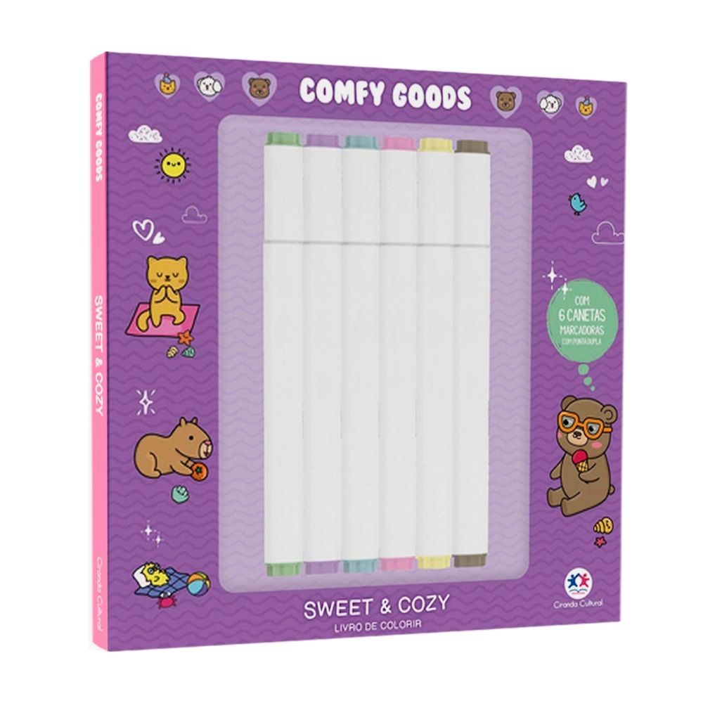 Comfy Goods | Sweet and Cozy | Para Colorir com Canetinhas