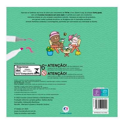 Comfy Goods | Sweet and Cozy | Para Colorir com Canetinhas