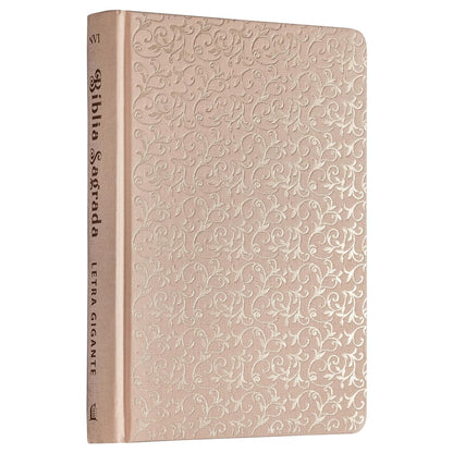 Bíblia Sagrada | NVI | Letra Gigante | Leitura Perfeita | Capa Dura Tecido Feminina Flores
