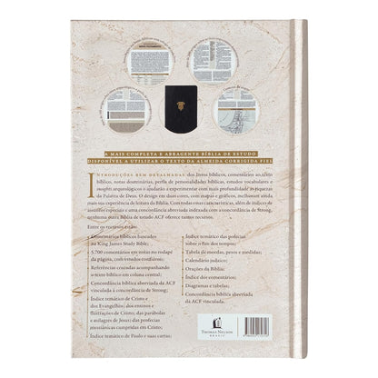 Bíblia de Estudo | ACF | Leitura Perfeita | Capa Dura