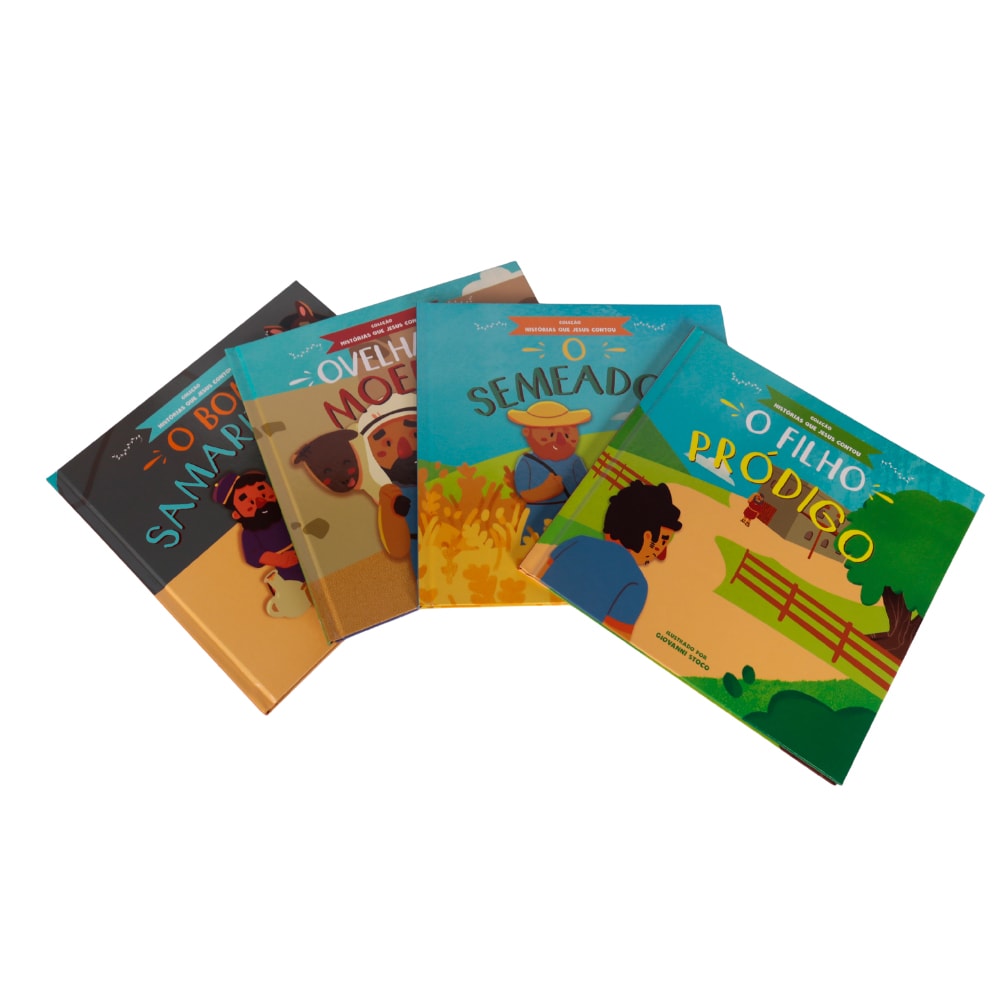 Box Coleção Histórias que Jesus Contou | Pão Diário
