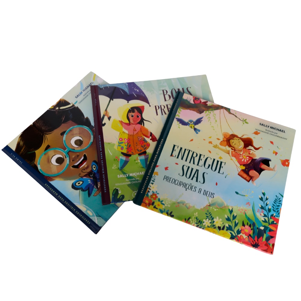 Box Série Versículos Bíblicos Para Memorizar | Sally Michael