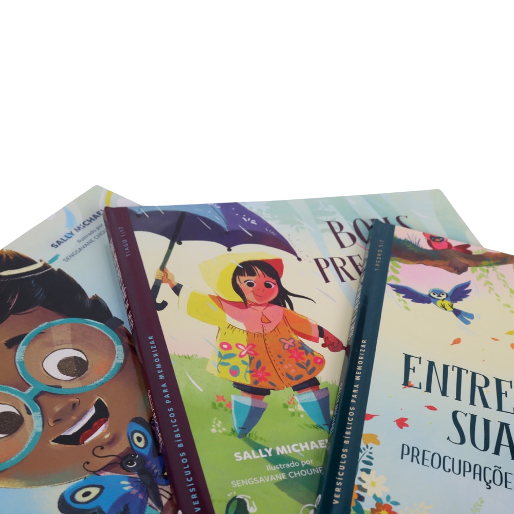 Box Série Versículos Bíblicos Para Memorizar | Sally Michael