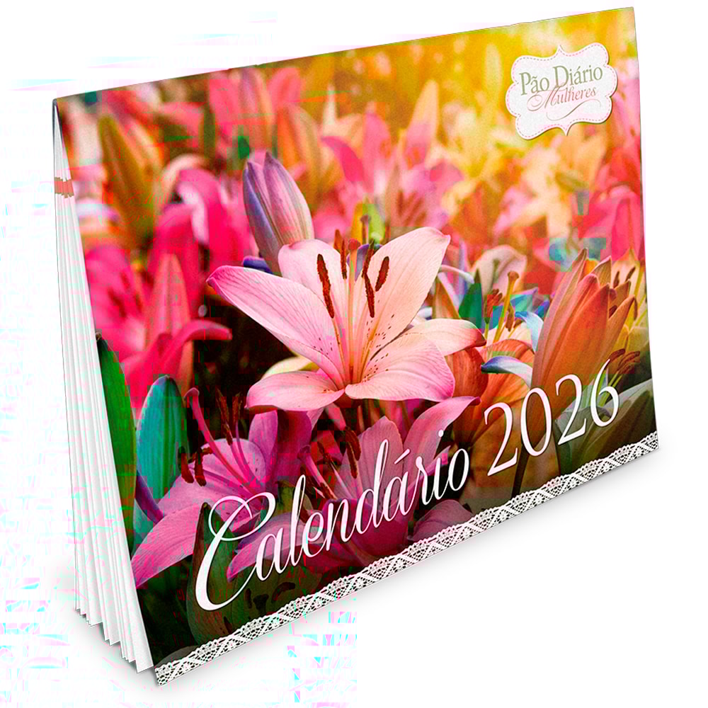 Calendário de Parede 2026  | Mulheres | Pão Diário