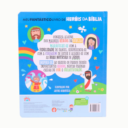 Meu Fantástico Livro de Heróis da Bíblia | Pão Diário