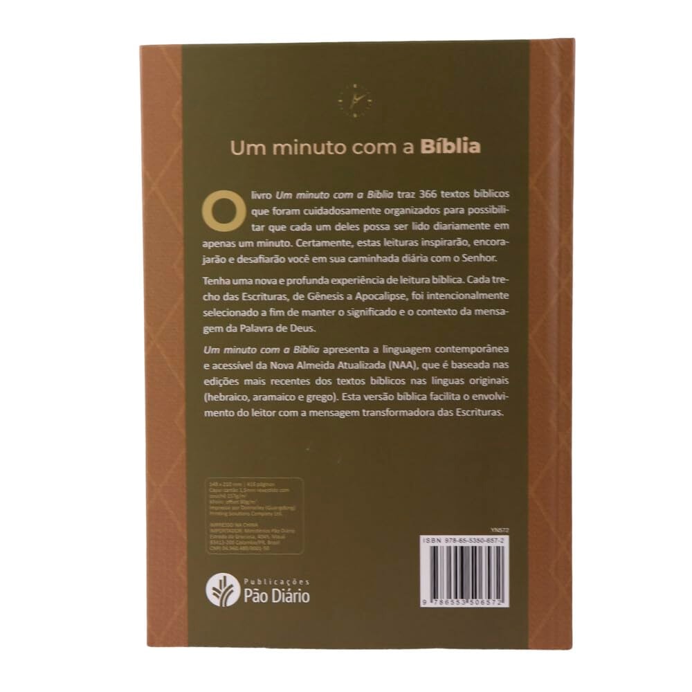 Um Minuto Com a Bíblia | Capa Verde