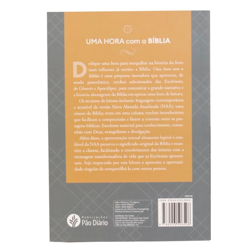 Uma Hora Com a Bíblia | Versão Bíblica NAA