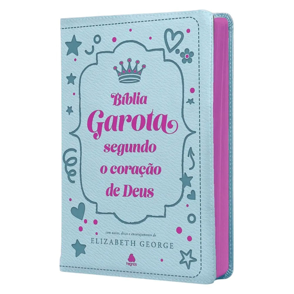 Bíblia da Garota Segundo o Coração de Deus | NBV | Capa Luxo 