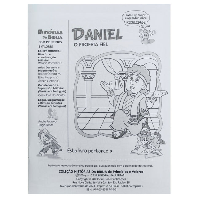 Daniel o Profeta Fiel | Histórias da Bíblia Com Princípios e Valores 6