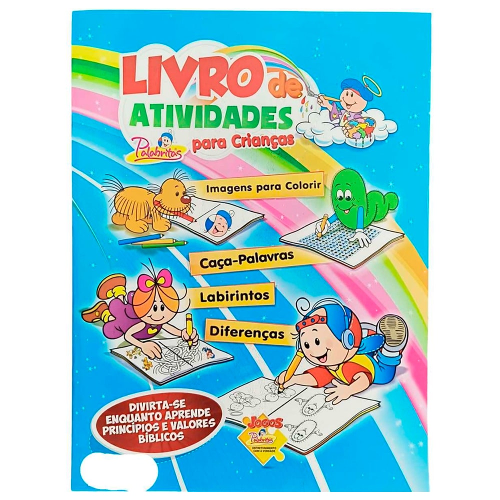 Livro de Atividades Para Crianças | Palabritas