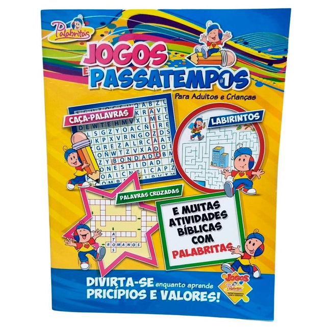 Jogos e Passatempos 1 | Adultos e Crianças | Palabritas