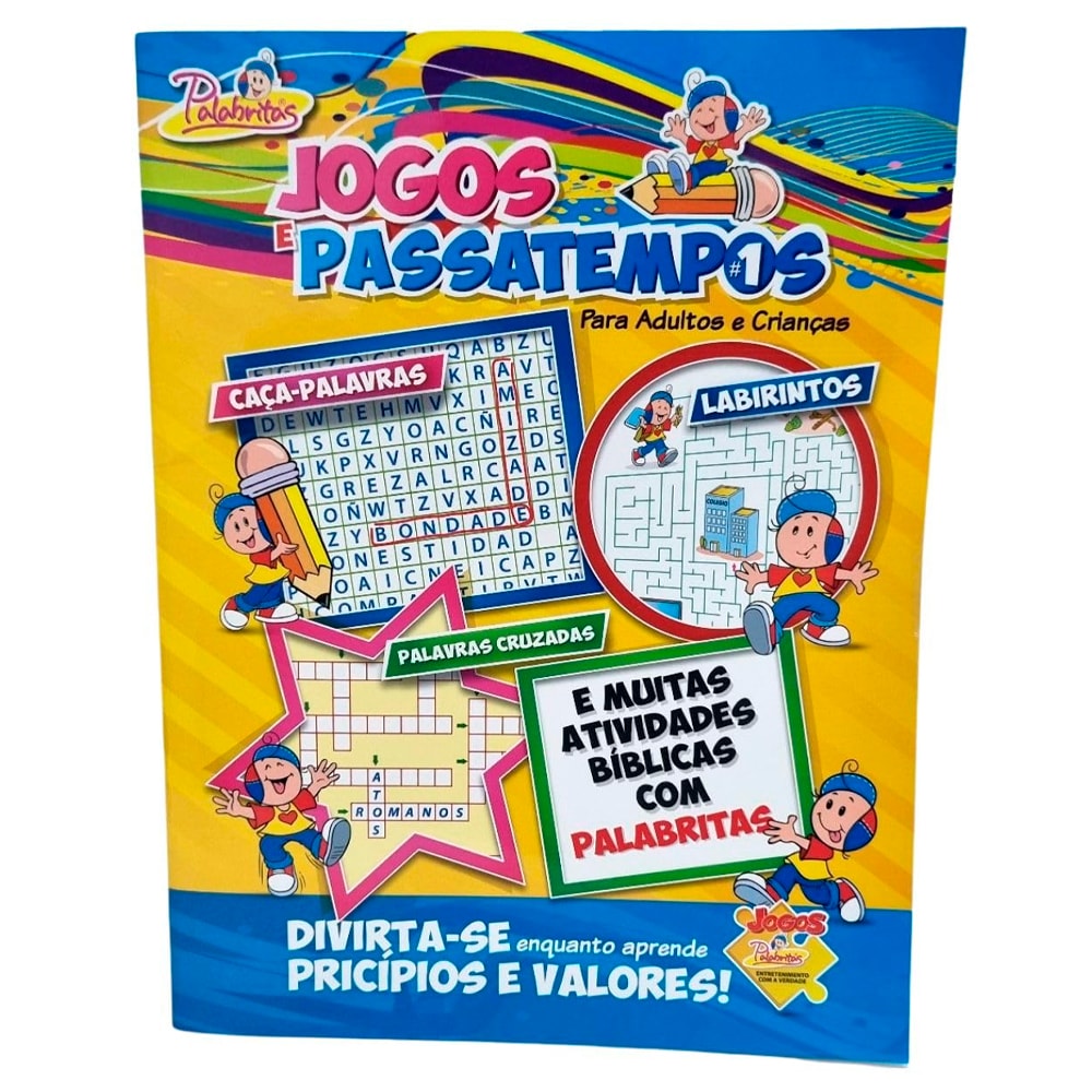 Jogos e Passatempos 1 | Adultos e Crianças | Palabritas