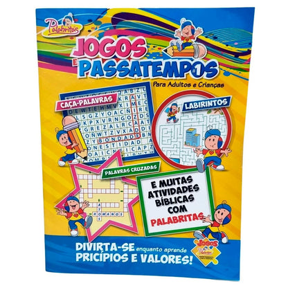 Jogos e Passatempos 1 | Adultos e Crianças | Palabritas