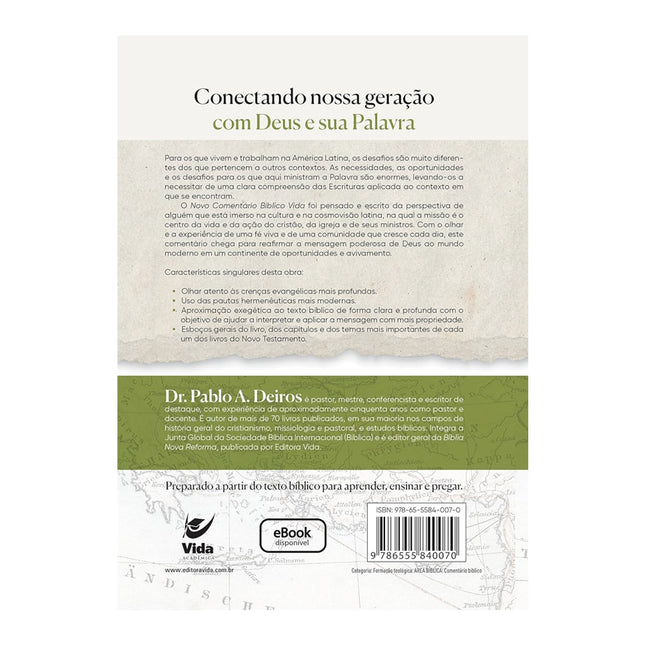 Novo Comentário Bíblico Vida | Mateus | Pablo A. Deiros