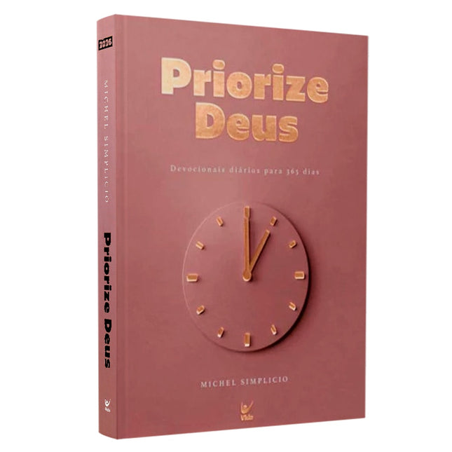 Devocional Priorize Deus 2026 | Mocha | Michel Simplício