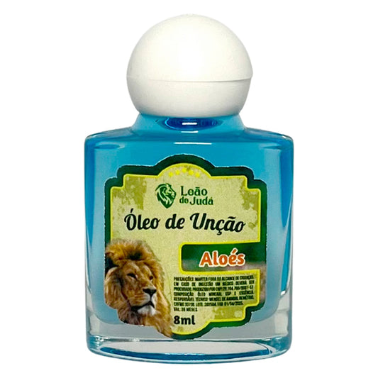 Óleo de Unção 8 ml | Leão de Judá | Aloés