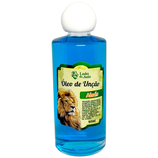 Óleo de Unção 60 ml | Leão de Judá | Aloés