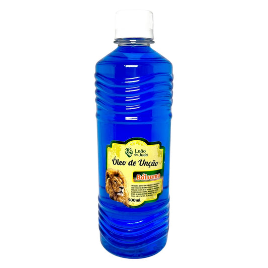 Óleo de Unção 500 ml | Leão de Judá | Bálsamo