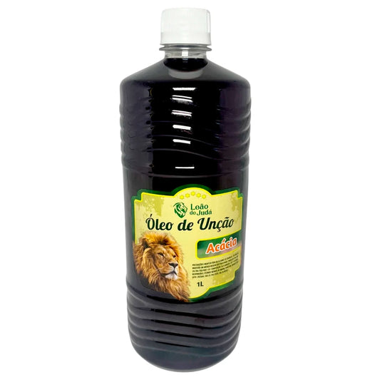 Óleo de Unção 1 Litro | Leão de Judá | Acácia