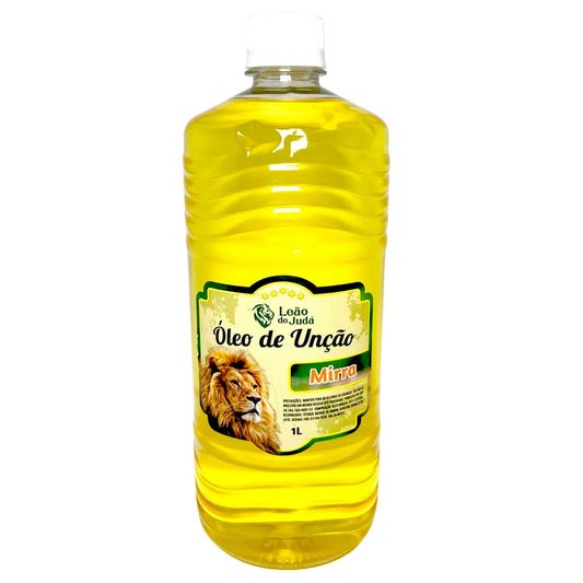 Óleo de Unção 1 Litro | Leão de Judá | Mirra