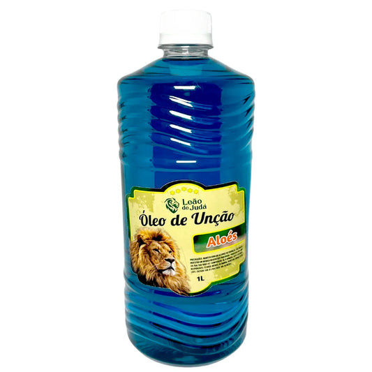 Óleo de Unção 1 Litro | Leão de Judá | Aloés