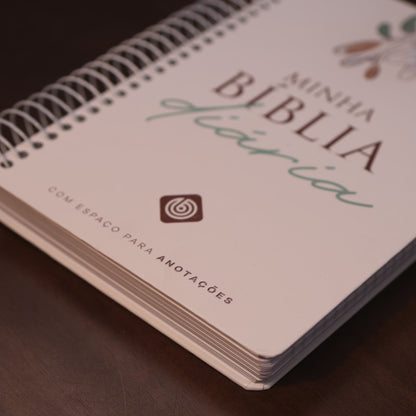 Minha Bíblia Diária Tulipa | NVI | Com Espaços Para Anotações | Capa Dura