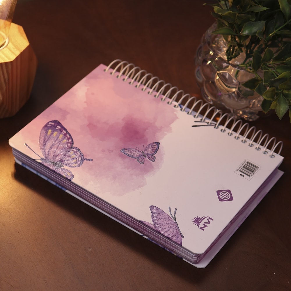 Minha Bíblia Diária Borboleta | NVI | Com Espaços Para Anotações | Capa Dura