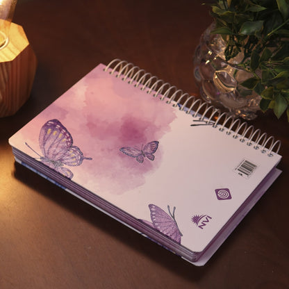 Minha Bíblia Diária Borboleta | NVI | Com Espaços Para Anotações | Capa Dura