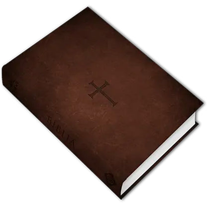 Bíblia Sagrada Cruz | NVI | Capa Flexível Marrom
