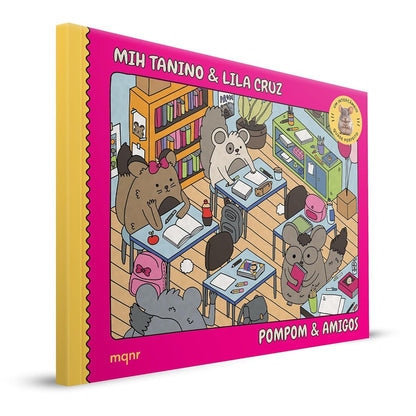 Pompom e Amigos | Livro de Colorir